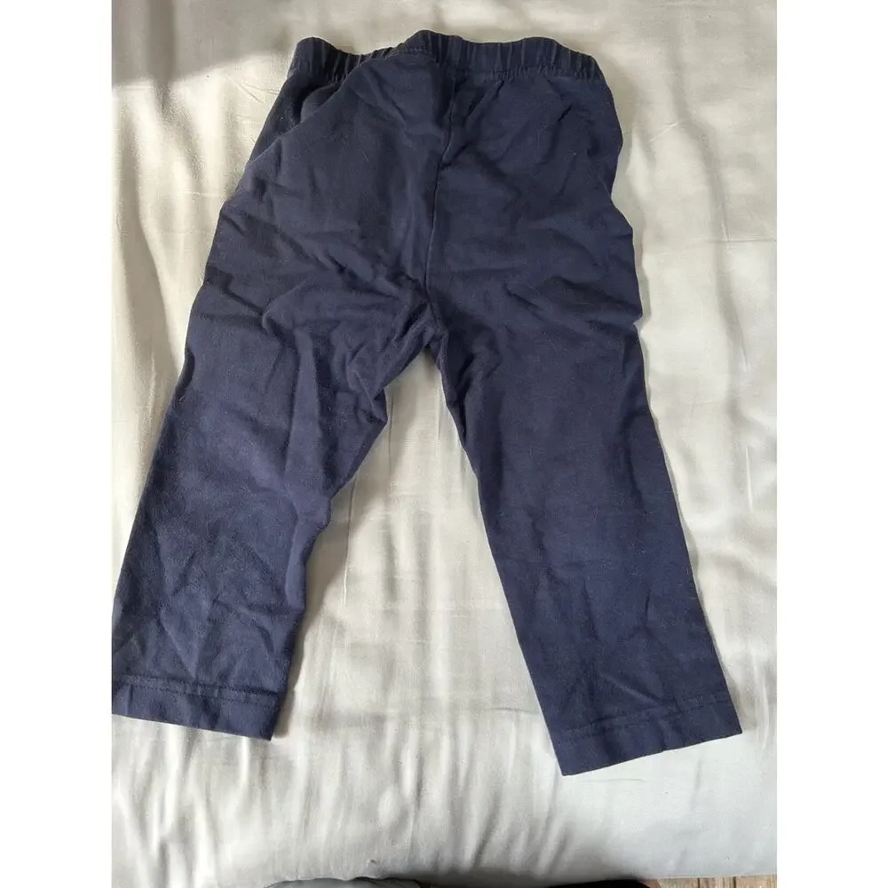 Hanna Andersson Navy Blue Capri size 110 5